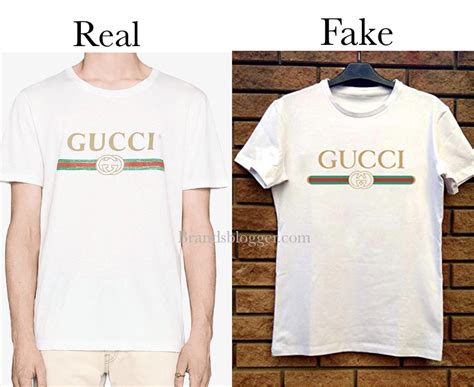 gucci bootleg t shirt|real vs fake Gucci.